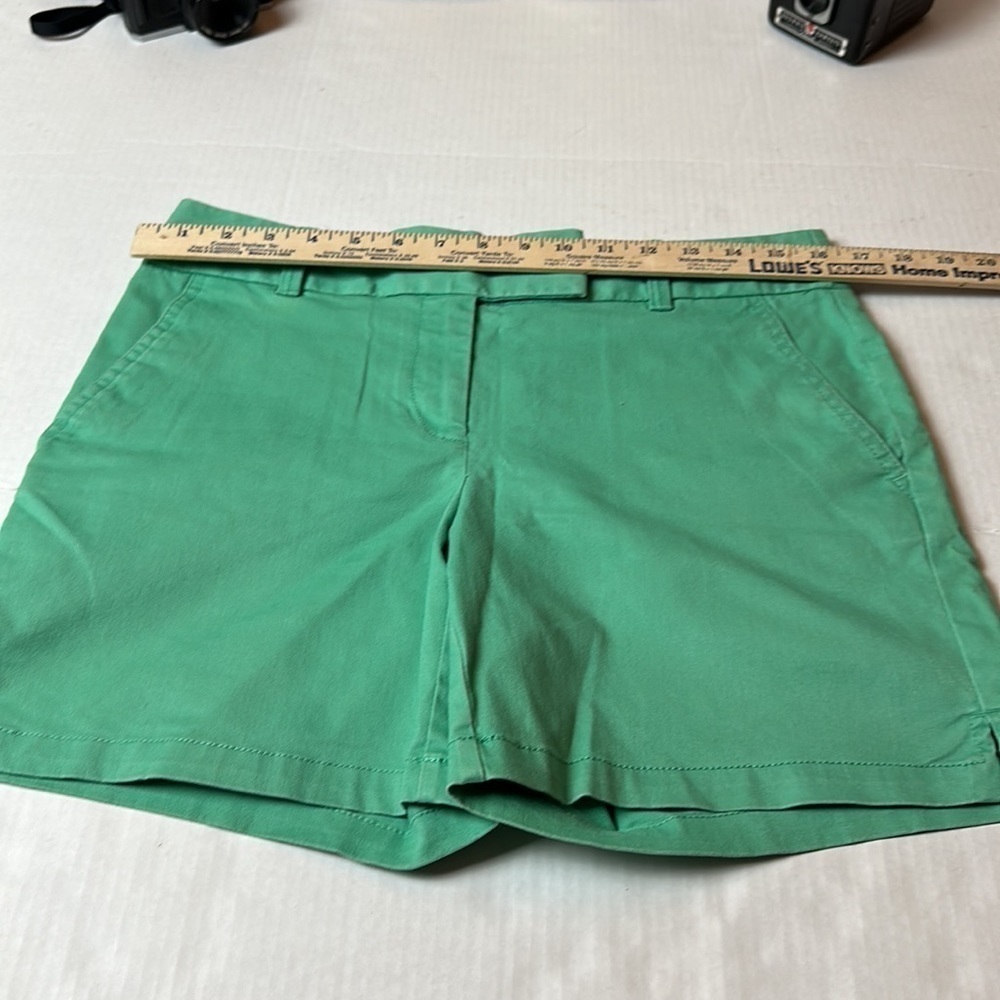 Coastal Preppy Mint Shorts | Riviera Chino Summer Golf Resort · LOFT - Picture 3 of 11